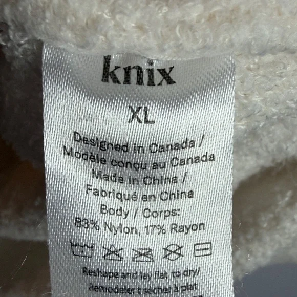 knix Men's Cream Crewneck Sweater - Picture 11 of 13